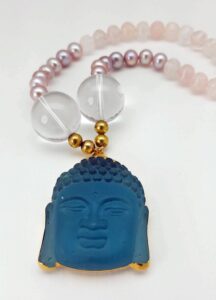 Aqua buddha rose pearl
