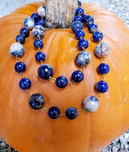 Lapis Lazuli and Sodalite Necklace