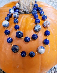 Lapis Lazuli and Sodalite Necklace