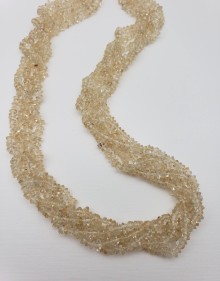 Five-strand Citrine Necklace