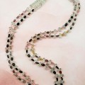 Tourmaline and Green Amethyst Two-strand Necklace
