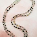 Tourmaline and Green Amethyst Two-strand Necklace