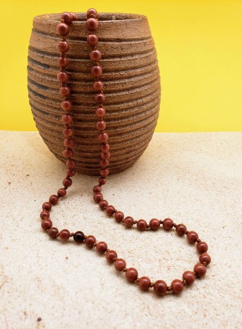 Knotted Sandstone Mala