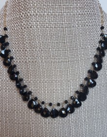 Black Spinel Necklace