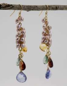 earrings on display