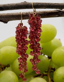 earrings on display