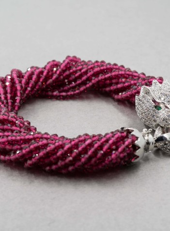 Ruby Anika Bracelet (SOLD, can be made to order)