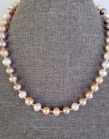 South Sea Pearl Palindrome Necklaces