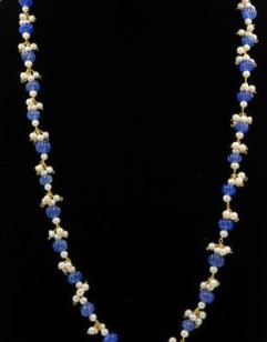 Tanzanite and Pearl Necklace