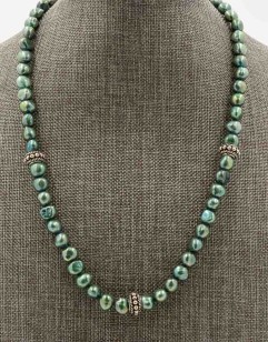 Green Pearl Necklace