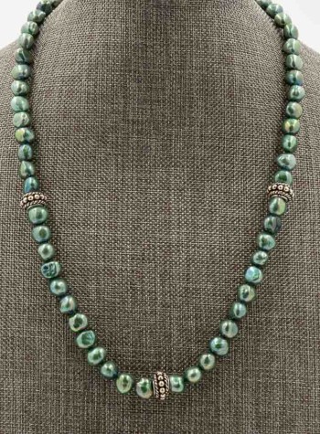 Green Pearl Necklace