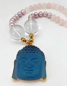 Aqua buddha rose pearl